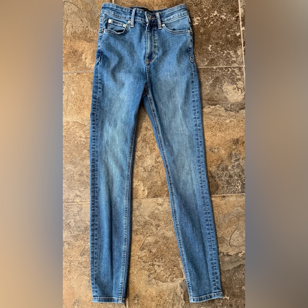 ASOS Design High Waisted Skinny Jeans. Size 25/32